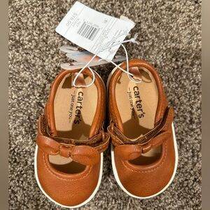 Carter's Tan Baby Walker Shoes